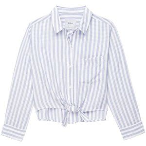 Rails Val Stripe Tie Front in Bermuda Stripe
